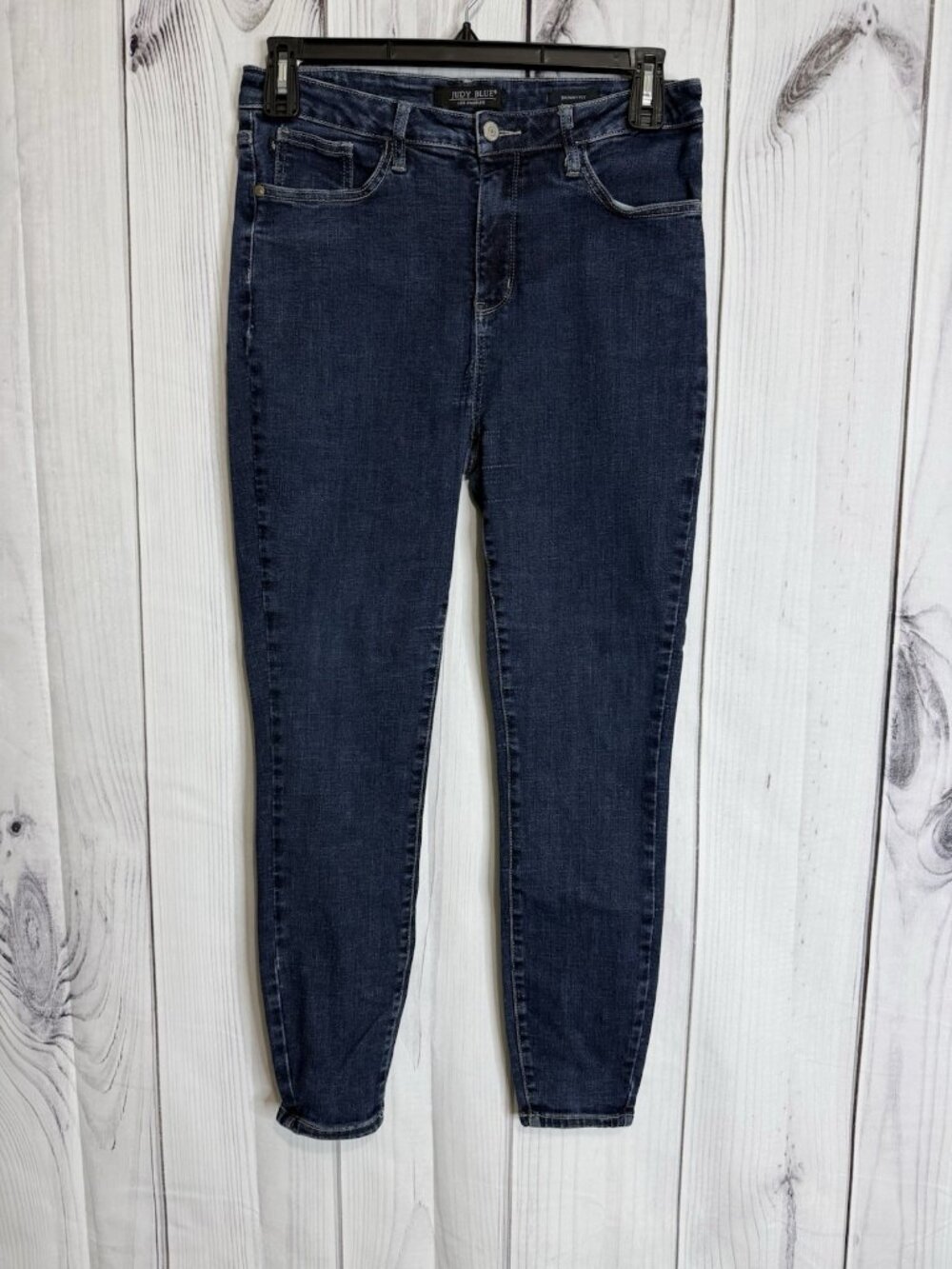 Judy Blue Skinny Fit Jeans Dark Wash Blue JB88336 Size 13/31 High Rise Stretch